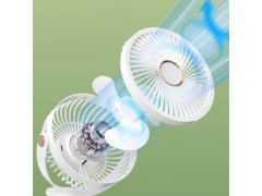 Přenosný stolní ventilátor s klipem 5
