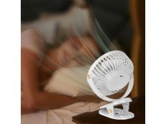 Přenosný stolní ventilátor s klipem 8