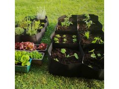 Přenosný zahradní záhon s&nbsp;přihrádkami 3