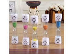 Přesýpací hodiny na čištění zubů - modré 8