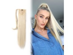 Příčesek do vlasů culík - světlá blond