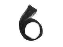 Příčesek do vlasů na klipu melír - černý 2