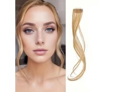 Příčesek do vlasů na klipu melír - tmavá blond 4
