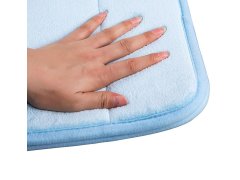 Protiskluzová koupelnová předložka 40 x 60 cm - modrá 3