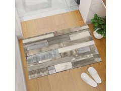 Protiskluzová předložka 90x60 cm - patinované dřevo 9