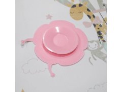 Protiskluzová přísavka na dětské nádobí - růžová 5
