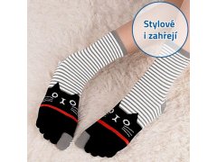 Prstové ponožky - kočky 3