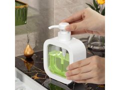 Průhledný dávkovač mýdla 300 ml 4