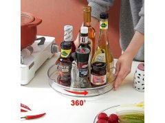 Průhledný otočný organizér 360° 6