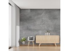 PVC samolepicí podlahové čtverce 30x30 cm - bílý mramor 3