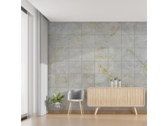 PVC samolepicí podlahové čtverce 30x30 cm - bílý mramor 4