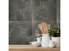 PVC samolepicí podlahové čtverce 30x30 cm - šedý mramor 11