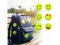 Reflexní samolepky smajlíci 6 ks 13