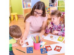 Šablony na malování 6 ks - zvířátka 8
