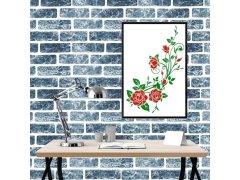 Šablony na zeď 4 ks - cihly 13