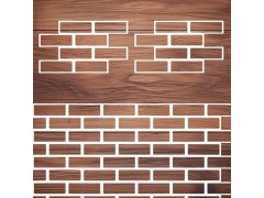 Šablony na zeď 4 ks - cihly 14