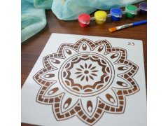 Šablony pro malování mandal 10 ks 8