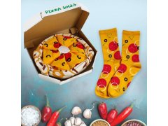 Sada 4 párů ponožek - pizza 16