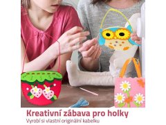 Sada na výrobu kabelky pro děti - jahoda 36
