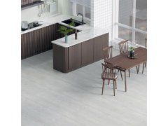 Samolepicí fólie na podlahu 200x60 cm - šedé dřevo 6