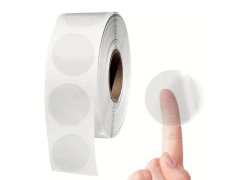 Samolepicí průhledná kolečka 500 ks 11