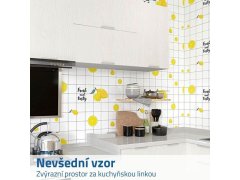 Samolepicí tapeta do kuchyně 100x60 cm - svěží citróny 2