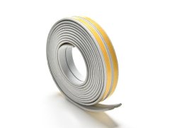 Samolepící těsnění do oken a&nbsp;dveří 2,5 m - šedé 6