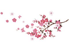 Samolepka na zeď - Sakura 8