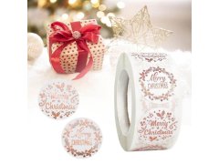 Samolepky Merry Christmas 500 ks 8