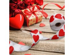 Samolepky srdíčka - 500 ks 10