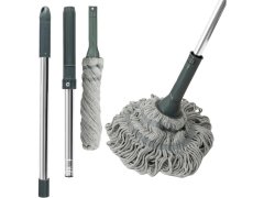 Samoždímací kulatý mop s&nbsp;třásněmi 5