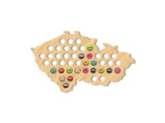 Sběratelská mapa na zátky od piva 7