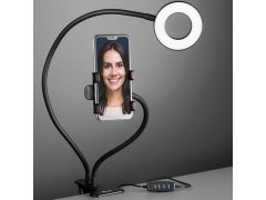 Selfie držák na telefon s&nbsp;LED přisvícením 7