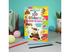 Sešit procvičování angličtiny + 100 samolepek - u nás doma 8