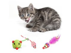 Set hraček pro kočky 4