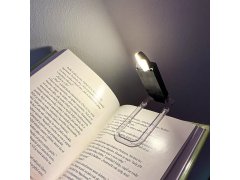 Skládací LED lampička na čtení s klipem 13
