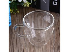 Skleněný hrnek s&nbsp;dvojitou stěnou - srdíčko 13