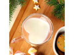 Skleněný hrnek s&nbsp;dvojitou stěnou - srdíčko 7