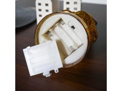 Skleněný svítící LED stromeček 8