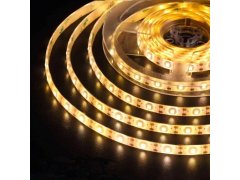 Solární LED páska 5 m - teplá bílá 8