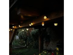 Solární LED řetěz - lucerny 12