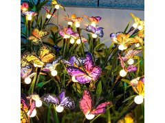 Solární zápich - motýlci 1