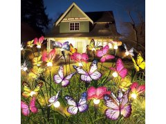 Solární zápich - motýlci 11