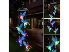 Solární závěsná dekorace - létající kolibříci 5