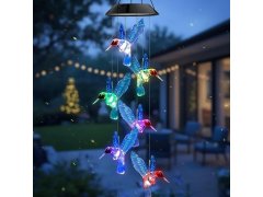 Solární závěsná dekorace - létající kolibříci 6