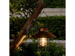Solární závěsná retro lampa na zahradu 6