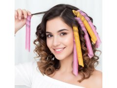Spirálové natáčky na vlasy 50 cm - 20 ks + háček 1
