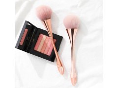 Štětec na pudr - růžovo zlatý 1