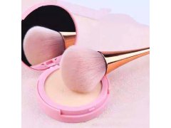 Štětec na pudr - růžovo zlatý 6