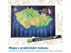 Stírací mapa České republiky 4